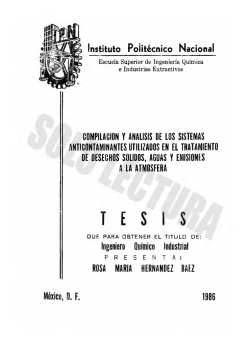 T - Instituto Polit&eacute;cnico Nacional