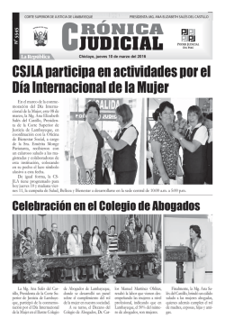 judicial - La Rep&uacute;blica