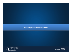 Evasi&oacute;n actual e innovaci&oacute;n en el control del incumplimiento