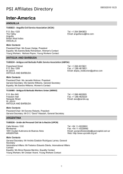 Affiliates Directory