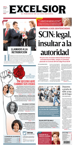 mujer - Exc&eacute;lsior