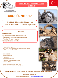 Diapositiva 1 - Spanish Ibex