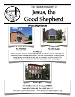 Jesus, the Good Shepherd - John Patrick Publishing Company