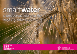 a prosperous future for the food and drink supply chain