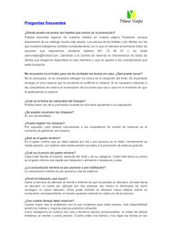 Preguntas frecuentes