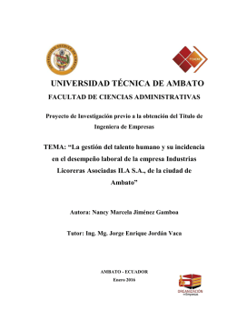 298 o.e - Universidad T&eacute;cnica de Ambato