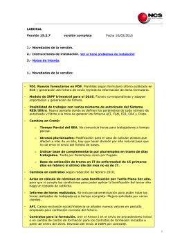 detalles de la actualizaci&oacute;n