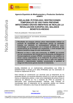 Agencia Espa&ntilde;ola de Medicamentos y Productos Sanitarios AEMPS