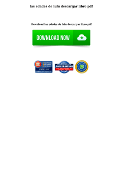 las edades de lulu descargar libro pdf