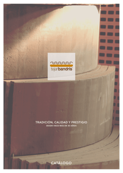cat&aacute;logo - TEJAR BANDR&Iacute;S