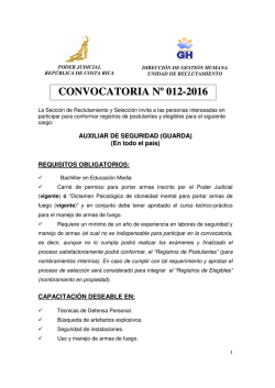 N&ordm; 012-2016 - Poder Judicial