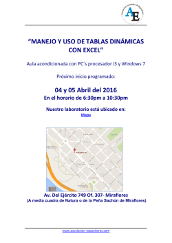 tablas dinamicas en excel