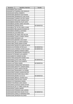 Sentencias al pago - marzo 2016