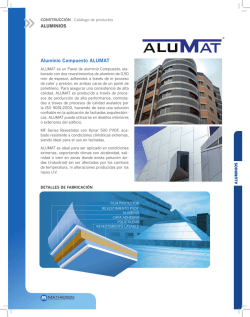 Aluminio Compuesto ALUMAT