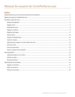Acceder al manual PDF de CortePerfecto.com
