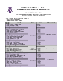 aqu&iacute; para conocer la lista de aspirantes seleccionados para