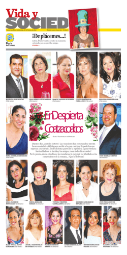 &iexcl;De pl&aacute;cemes...! - Diario del Istmo