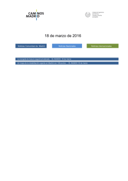 18 de marzo de 2016