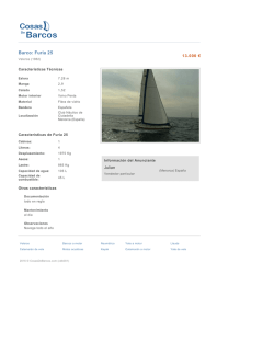 Barco: Furia 25 - Cosas De Barcos