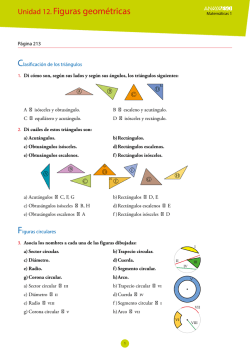Unidad 12. Figuras geom&eacute;tricas