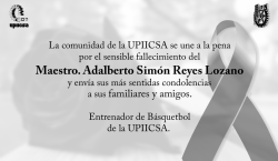Maestro. Adalberto Sim&oacute;n Reyes Lozano
