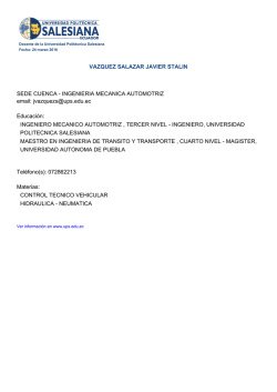 VAZQUEZ SALAZAR JAVIER STALIN SEDE CUENCA