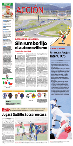 Sin rumbo fijo - El Diario de Coahuila