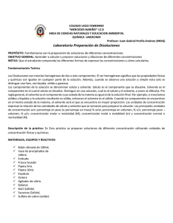 Laboratorio Disoluciones 11 - conceptosquimicosupn