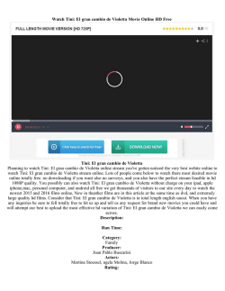 Watch Tini: El gran cambio de Violetta Movie Online Pc