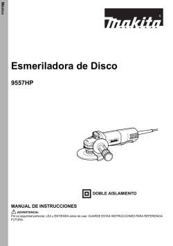 Esmeriladora de Disco