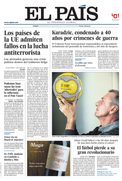 Los pa&iacute;ses de la UE admiten fallos en la lucha antiterrorista