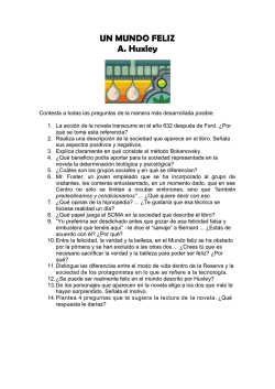 un mundo feliz trabajo