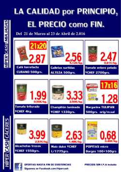 Galletas surtidas ALTEZA 500grs. Tomate entero pelado VCHEF