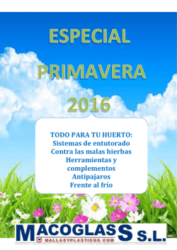 TODO PARA TU HUERTO: Sistemas de entutorado