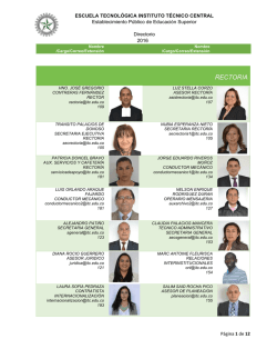 Directorio de Recurso Humano