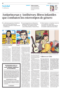 Antiprincesas y Antih&eacute;roes: libros infantiles que