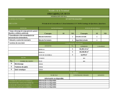 Nombre de la Terminal Lition Logistics, S.A. de C.V.