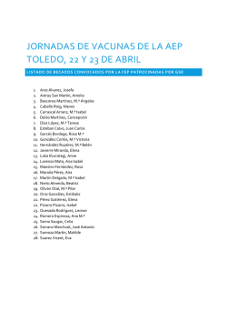 Listado de becados en PDF