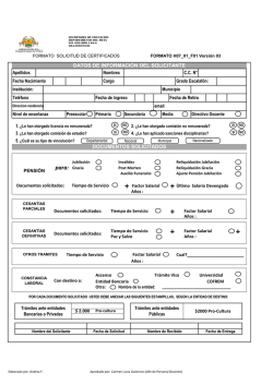 FORMATO DE CERTIFICADOS