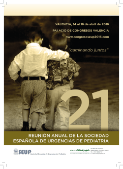 Caminando juntos - Sociedad Valenciana de Pediatr&iacute;a
