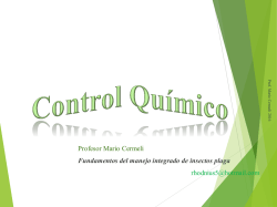 Org&aacute;nicos &ndash; Sint&eacute;ticos - Universidad Central de Venezuela