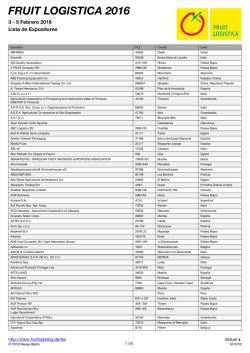 FRUIT LOGISTICA 2016