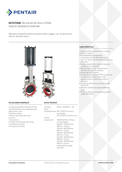 Keystone Knife Gates, Figure 952 Polyurethane