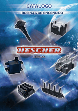 Catalogo HESCHER Bobinas de Encendido