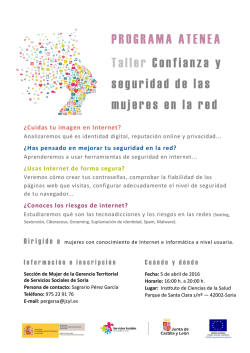 Soria - Instituto de la Mujer