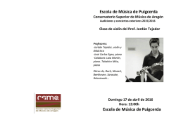 Escola de M&uacute;sica de Puigcerda Escola de M&uacute;sica de