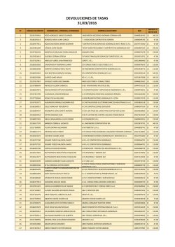 publicacion web tasas 2016