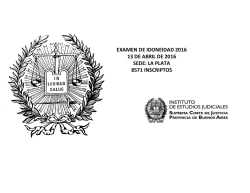 departamento judicial la plata