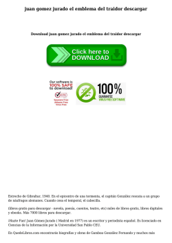 juan gomez jurado el emblema del traidor descargar