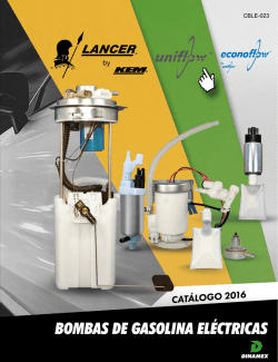 cat&aacute;logo impreso 2016 - Bomba Electrica Lancer